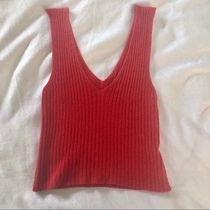 Red Brandy Melville Tanktop